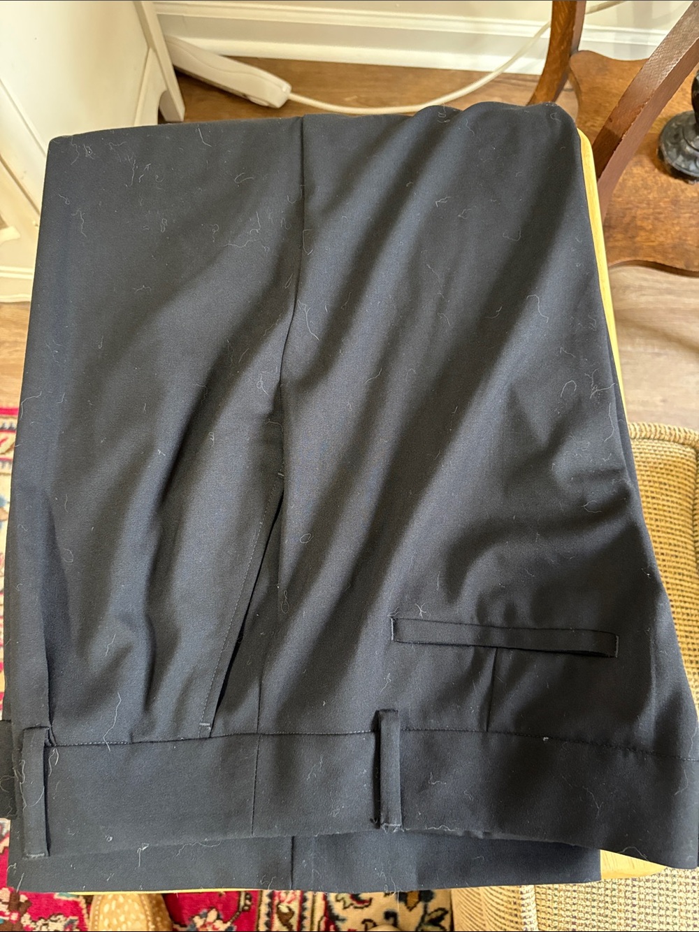 The Limited Black Boot-Cut Dress Pants